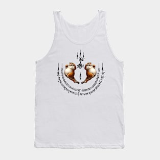 Thai Tattoo Parody "Sak Yant Tiger" Tank Top